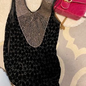 Sold  Free People velvet dress